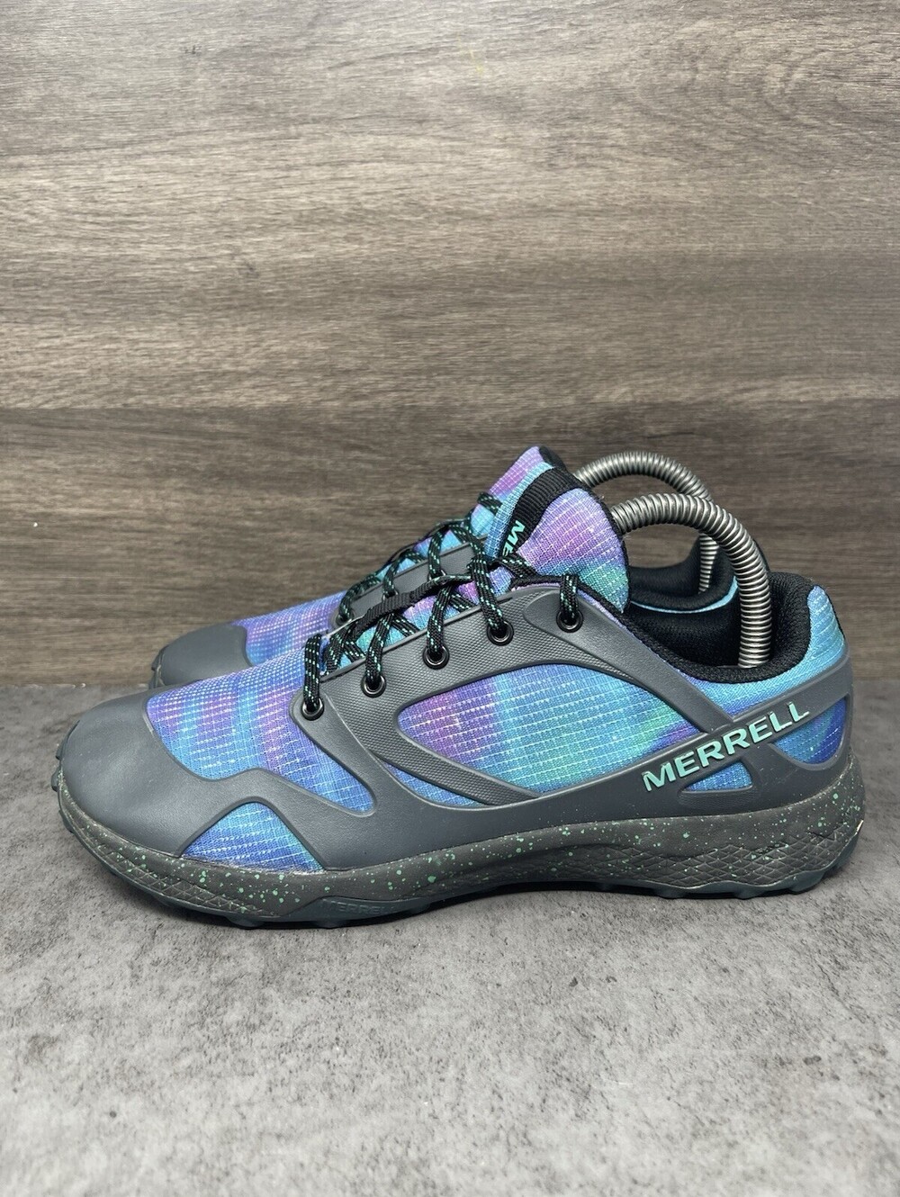 Merrell Altalight Low Kids Size 6 Blue Purple Black Trail Running Outdoor Shoes
